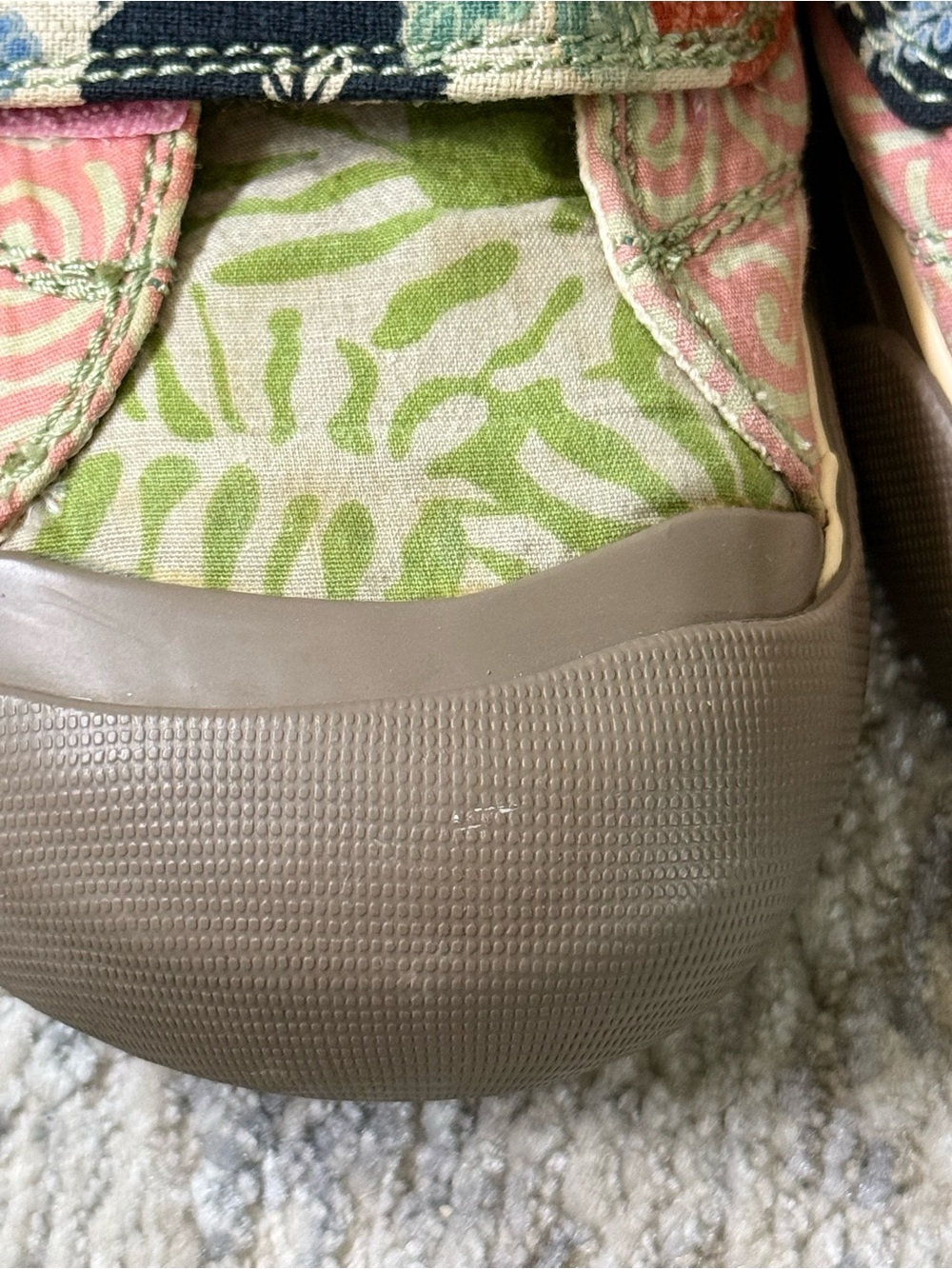 KEEN Women's Sula Floral Pattern Hook-and-Loop Sneakers Multicolor - Picture 11 of 15